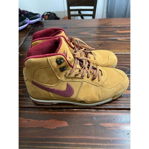 Nike Air Baltoro Leather Boots Brown Hiking 311093 261 Men Size 13 From 2005